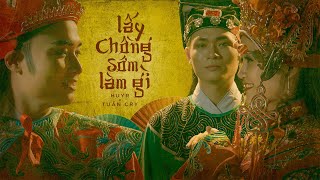 KARAOKE Lấy Chồng Sớm Làm Gì  HuyR ft Tuấn Cry [upl. by Berenice]