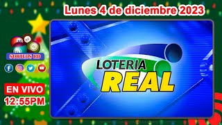 Lotería Real EN VIVO 📺│Lunes 4 de diciembre 2023 – 1255 PM [upl. by Lebam342]