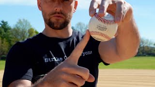 How to Grip a Baseball For Beginners [upl. by Jamima699]