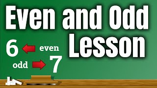 Even and Odd Lesson for Children [upl. by Annavahs]