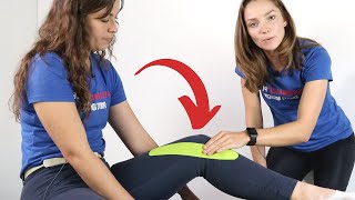 How To Use KT Tape on Pes Anserine Bursitis Of The Knee  Kinesiology Tape [upl. by Eugenle97]