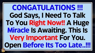 1111💌God Says A Huge Miracle Is Awaiting This Is Very Important For You✝️God Blessings Today 1111 [upl. by Aric]