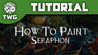 How To Paint Seraphon Warhammer Age of Sigmar Painting Tutorial [upl. by Ontine]