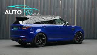 Land Rover Range Rover Sport 50 P575 V8 SVR Auto 4WD Euro 6 ss 5dr [upl. by Nnylyma]