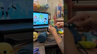 Vlogtober day 26 making crochet keychain wristlets to give to my kid’s teachers  cross walk lady [upl. by Haran67]