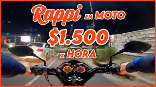 RAPPI en MOTO 🛵 ¿cuánto se gana repartiendo en Argentina [upl. by Llennod]