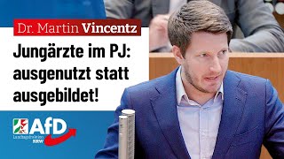 Ausgenutzt statt ausgebildet – Dr Martin Vincentz AfD [upl. by Dodwell37]