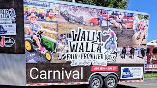 Walla Walla Fair amp Frontier Days Carnival 2024 [upl. by Edea]