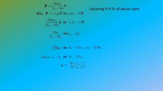 Clausius Mossotti equation [upl. by Haisej]