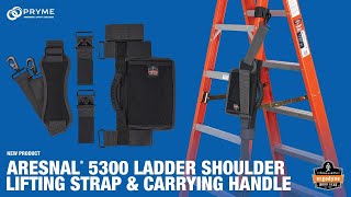 Arsenal 5300 Ladder Shoulder Lifting Strap amp Carrying Handle [upl. by Eskill]