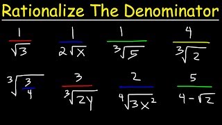 Rationalize The Denominator [upl. by Dryfoos]