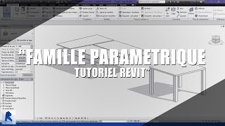 TUTO REVIT  Famille paramétrique [upl. by Lleksah]