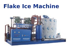 Focusun flake Ice Machine ice making process and machine parts [upl. by Jacy]