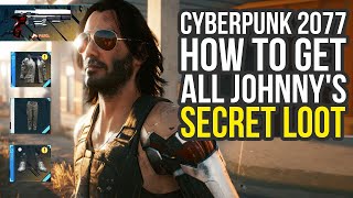 How To Get All Johnny Silverhand Items In Cyberpunk 2077 Cyberpunk 2077 Johnny Silverhand Gun [upl. by Enaelem]