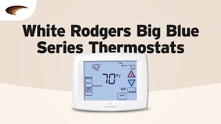 White Rodgers Big Blue Series Thermostats [upl. by Gambrell]