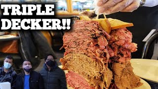 Triple Decker Sandwich  Meat Lover  Harolds Deli Edison NJ [upl. by Atekehs]