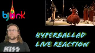 Bjork Hyperballad Live Reaction [upl. by Giavani]