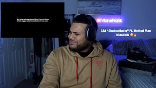 First Time Hearing Gza quotShadowBoxinquot Ft Method Man  REACTION 😳🔥 [upl. by Drud]