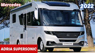 All New 2022 Mercedes Benz Adria Supersonic Customized Luxury Motorhome Revealed  Automotive News [upl. by Emilee]