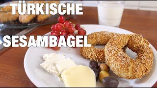 Leckere SIMIT selber machen  Türkische Sesamringe  Canans Rezepte [upl. by Normi]