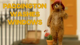 Paddington  Paddington Washes Windows to Make Money  Bear Kind [upl. by Namhar]