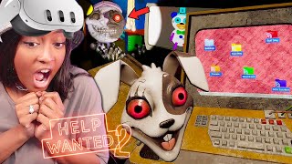 Mask OFF and now things are SCARY and RUIN  FNAF VR Help Wanted 2 4 [upl. by Cooper380]