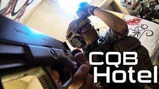 Hotel CQB 11082013  Ash32  MDS Airsoft France [upl. by Adnoyek]