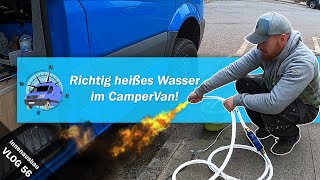 Vlog 56  Wassersystem im Campervan Warm und Kaltwasser im Wohnmobil mit Tauchpumpe und Wasserfilter [upl. by Ttsepmet]