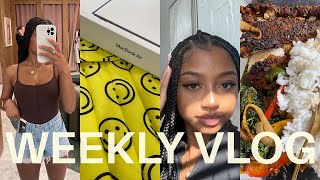 WEEKLY VLOG  LOTS OF HAULS  COOKING  SEPHORA VIB HAUL  NEW MACBOOK [upl. by Chipman610]