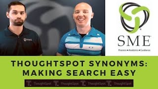 ThoughtSpot Synonyms Making Search Easy [upl. by Llerdnek]