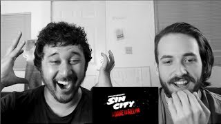 SIN CITY 2 A DAME TO KILL FOR TRAILER REACTION [upl. by Hamrnand]