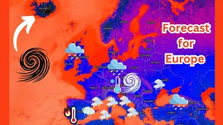 Big storm still in Central Europe and more storms on the Mediterranean next week 15924 [upl. by Dorolice]