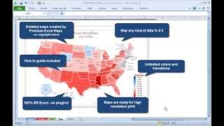 How to Create a Data Map in Excel  3 Step Excel Mapping Tutorial [upl. by Briggs]