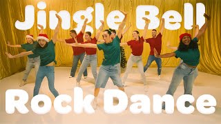 Jingle Bell Rock Christmas Dance  Easy Christmas Choreography Dance Song [upl. by Anhoj]