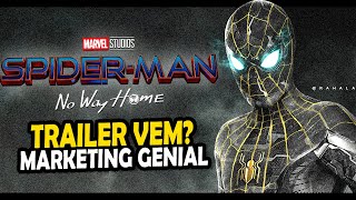 HOMEMARANHA NO WAY HOME NOVIDADES TRAILER  MARKETING GENIAL [upl. by Yrrat]