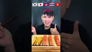 MUKBANG ASMR SALMON SWEET SALMON  Mrrdaro KH [upl. by Yerffe]