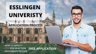 HOW TO APPLY TO ESSLINGEN UNIVERSITY  Free Education  Automotive Systems Application  Vikas Berad [upl. by Ameh138]