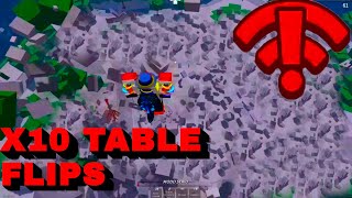 ¡X10 VOLTEOS DE MESA EN TSB LAG EXTREMO [upl. by Alyakim]