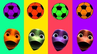 Orange Alien Dance vs Green Alien Dance vs Purples Alien Dance Red Alien Dance [upl. by Clementia]