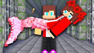 Prison Escape MERMAID JJ Sister  MAIZEN  JJ and Mikey In Minecraft Animation [upl. by Ayanat]