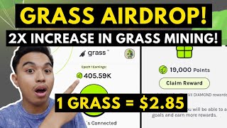 GRASS 2X INCREASE IN MINING TUTORIAL I STEP BY STEP ON MINING GRASS I GRASS MINING TOKEN [upl. by Lenoel210]