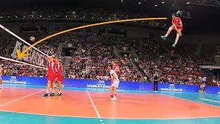 The Most Powerful Volleyball Serves HD [upl. by Agnola]