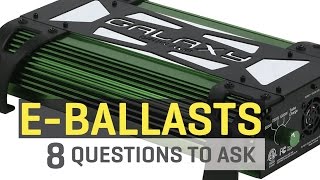 Electronic Ballasts — 8 Questions to Ask [upl. by Tori]