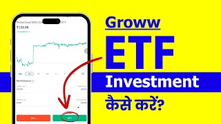 Groww App me ETF Investment Kaise Kare How to Buy ETF in Groww [upl. by Nnaylrebmik]