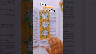 Easy Bookmark Painting 🔖youtube youtubeshorts tohasartandcrafts paintingideas bookmark [upl. by Eivol]