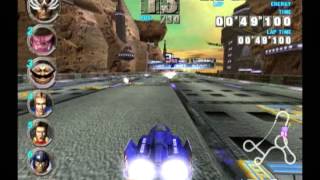 FZero GX GameCube  Gameplay Ruby Cup [upl. by Angus]