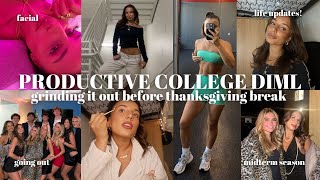 PRODUCTIVE COLLEGE VLOG AT SDSU busy with midterms balancing school life amp wellness  catch up [upl. by Chastain]