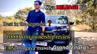 Grand Vitara ka fan ho gaya mai toh  10000kms ownership review of Grand Vitara [upl. by Georgi]