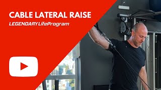 Cable Lateral Raise [upl. by Tortosa409]