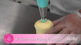 DecoTips 5 Basic Ways to Ice a Cupcake [upl. by Aan]